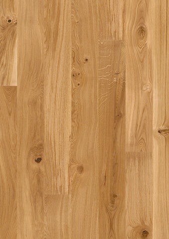 Fertigparkett Basic 325 Calgary Landhausdiele Eiche Villa, Farbe: naturbraun, gebürstet, naturgeölt